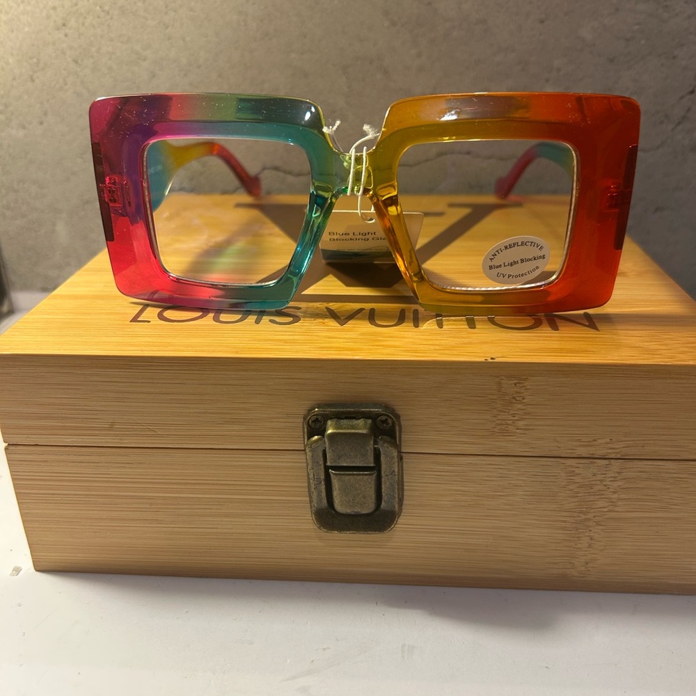 Colorful Square Eyeglasses